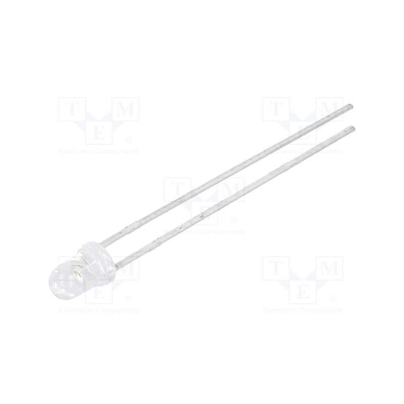 20 pcs : LTL1CHKGKNN - LED, 3mm, green, 140÷310mcd, 45°, Front: convex, 2.1÷2.4V