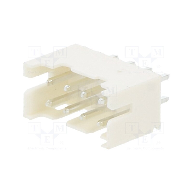 50 pcs : 2SHD-C-08-TS - Socket, wire-board, male, 2mm, PIN: 8, THT, 100V, 2A, straight