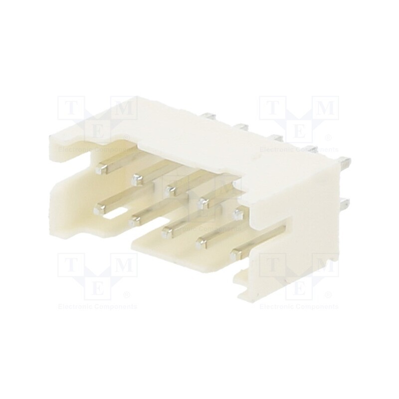 50 pcs : 2SHD-C-10-TS - Socket, wire-board, male, 2mm, PIN: 10, THT, 100V, 2A, straight
