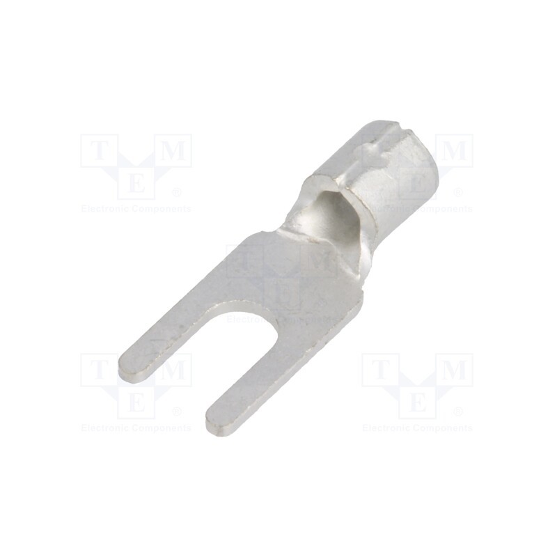 50 pcs : 2Y-3 - Tip: fork, M3, 1.04÷2.63mm2, crimped, for cable, non-insulated