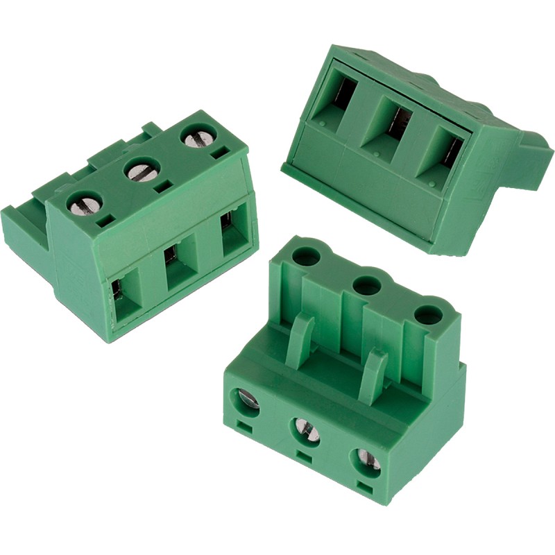 2 pcs - Wurth Elektronik 7.62mm Pitch 7 Way Vertical Pluggable Terminal Block, Plug, Cable Mount, Solder Termination