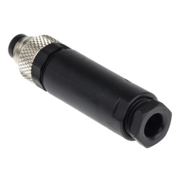 1 pcs - Lumberg Automation Circular Connector, 3 Contacts, Cable Mount, M8 Connector, Plug, Male, IP67, RSMCK Series