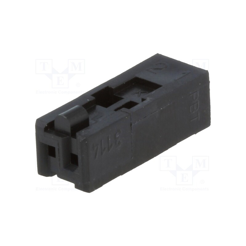 50 pcs : 3114 02 VP15 - Plug, wire-board, female, Minimodul, 2.5mm, PIN: 2, w/o contacts
