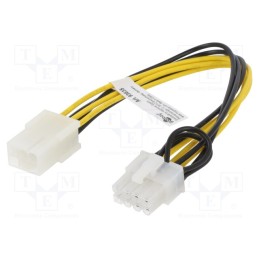 10 pcs : 93635 - Cable: mains, PCIe 6pin male,PCIe 8pin female, 0.2m