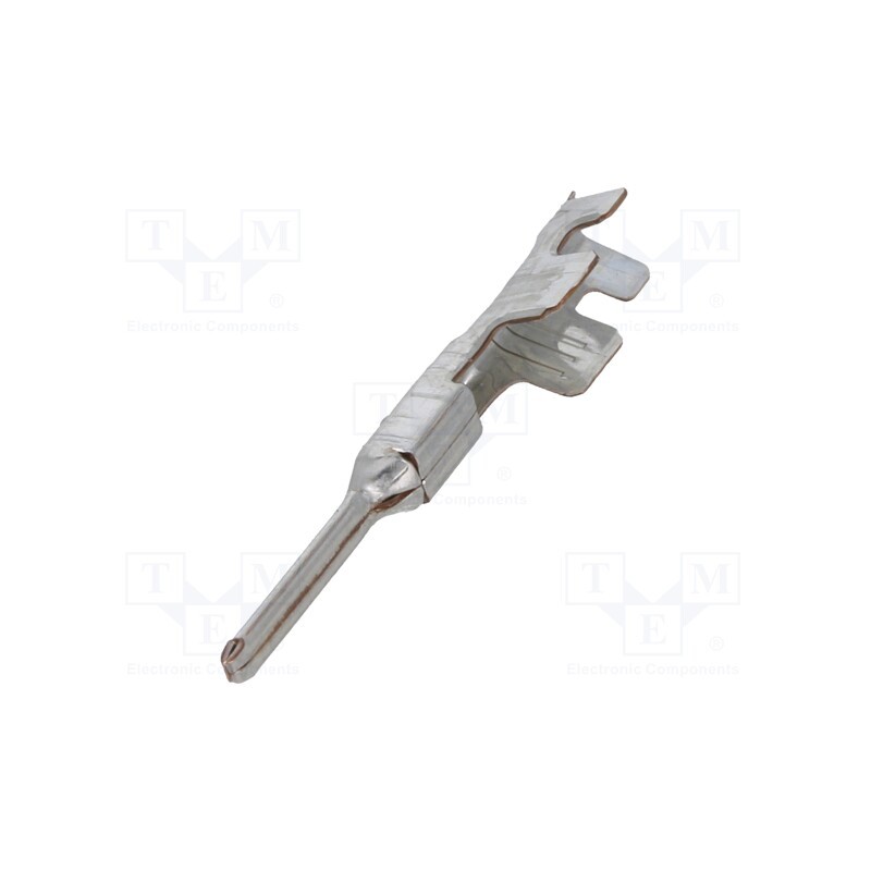 50 pcs : 330001001 - Contact, male, copper alloy, tinned, 14AWG, MX150, reel, crimped