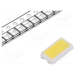 20 pcs : LTW-5630AZLS50-EUH - LED, SMD, 5630, white cold, 31÷37lm, 5000K, 80, 120°, 65mA, 2.7÷3.1V
