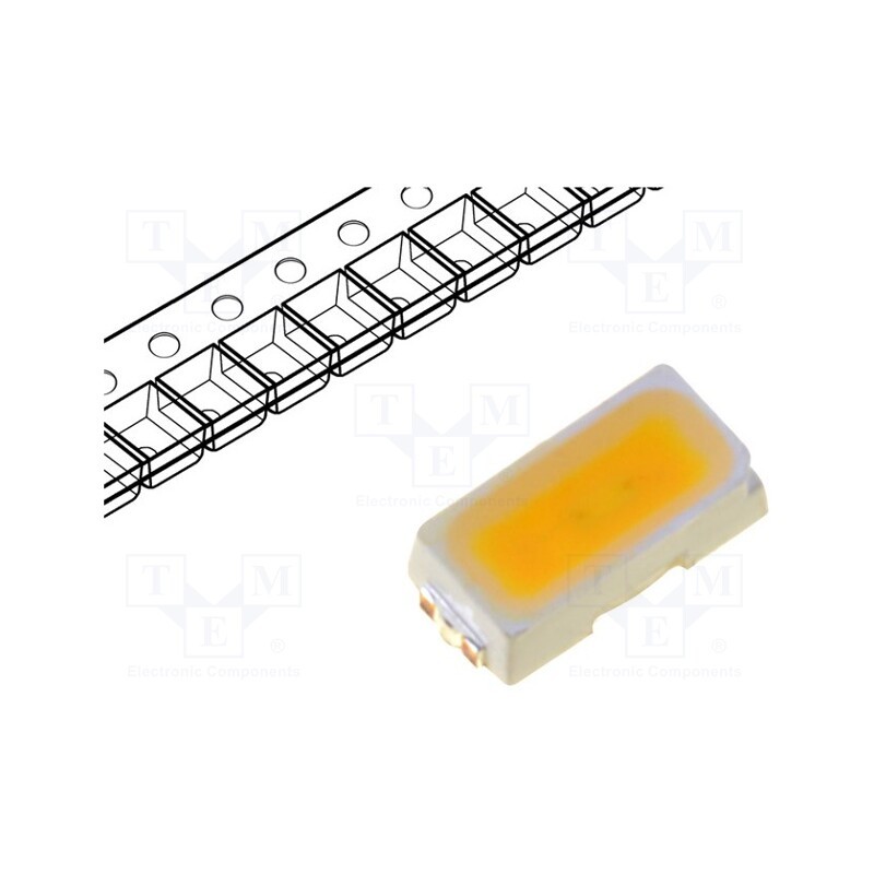20 pcs : OSM53014C1A - LED, SMD, 3014, white warm, 2000÷3000mcd, 2800-3500K, 120°, 20mA