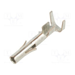 50 pcs : 350551-3 - Contact, female, phosphor bronze, tinned, 0.5÷2mm2, 20AWG÷14AWG