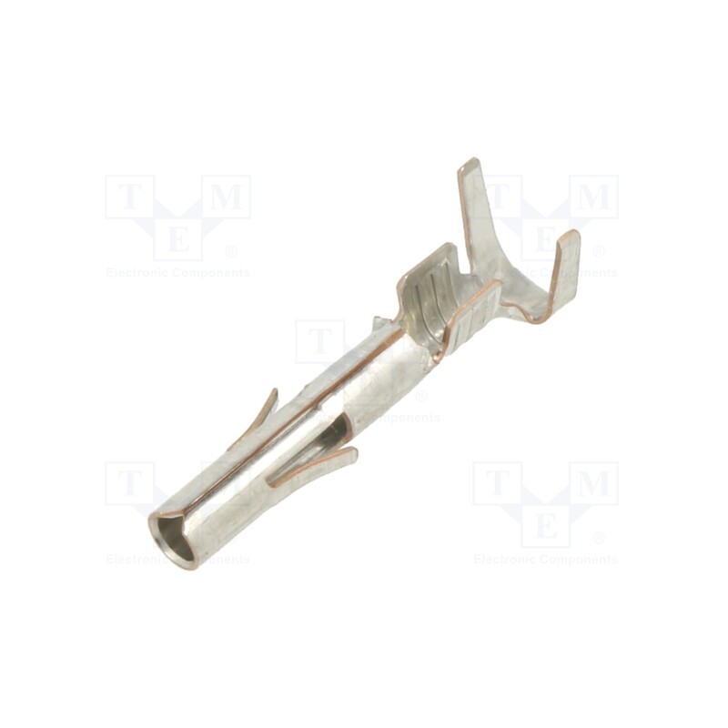 50 pcs : 350551-3 - Contact, female, phosphor bronze, tinned, 0.5÷2mm2, 20AWG÷14AWG