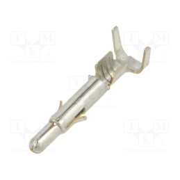 50 pcs : 350552-1 - Contact, male, brass, tinned, 0.5÷2mm2, 20AWG÷14AWG, bulk, crimped