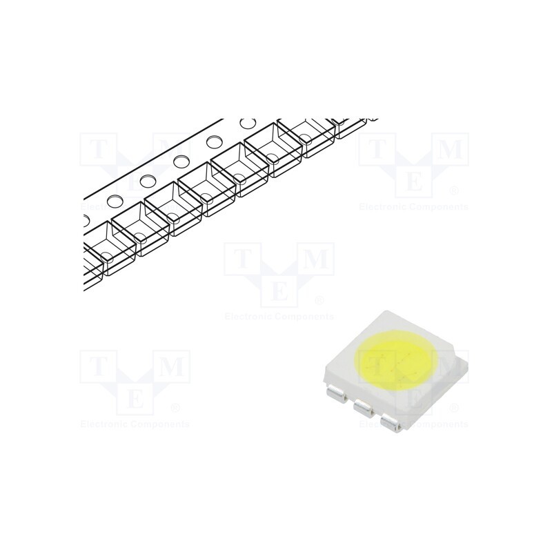 20 pcs : RF-WNMA50DS-ED(C COLOR ZONE) - LED, SMD, 5050,PLCC6, white cold, 5850÷12000mcd, 5500-6650K, 70