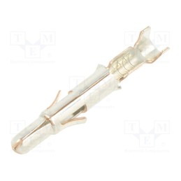 50 pcs : 350690-3 - Contact, male, phosphor bronze, tinned, 0.2÷0.8mm2, 24AWG÷18AWG