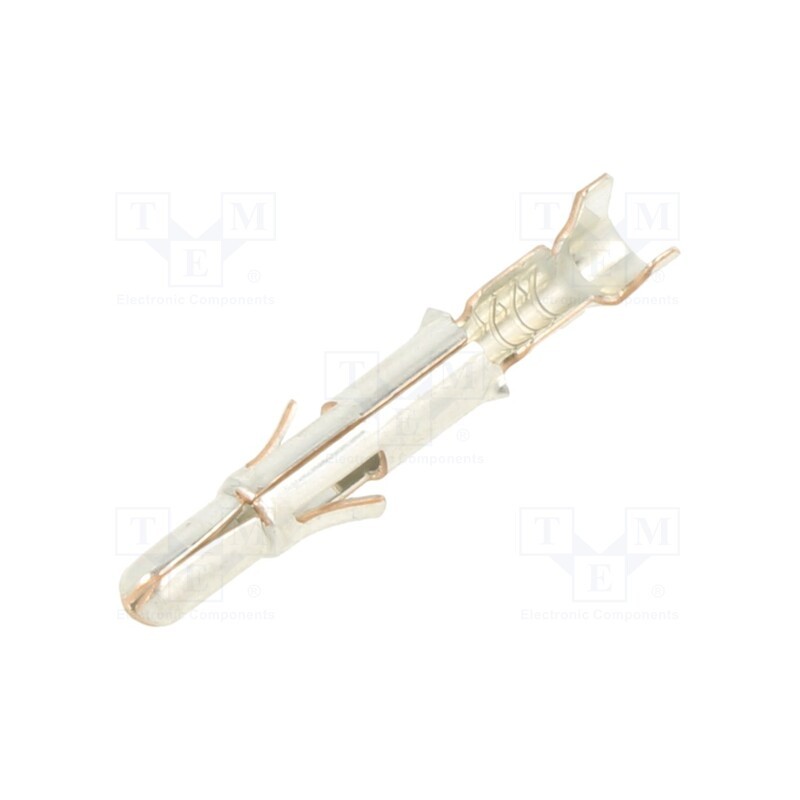 50 pcs : 350690-3 - Contact, male, phosphor bronze, tinned, 0.2÷0.8mm2, 24AWG÷18AWG