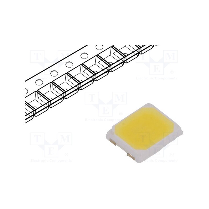 20 pcs : LTW-2835AZI50 - LED, SMD, 2835, white cold, 33÷37lm, 5000K, 80, 120°, 65mA, 656mW