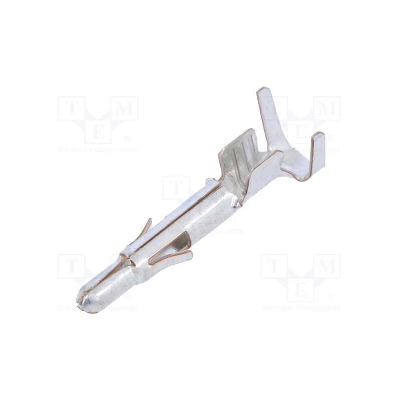 50 pcs : 350918-3 - Contact, male, phosphor bronze, tinned, 0.5÷2mm2, 18AWG÷14AWG