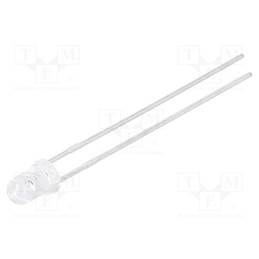 20 pcs : LTL1CHKEKNN - LED, 3mm, red, 240÷680mcd, 45°, Front: convex, 2.05÷2.4V