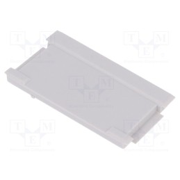 10 pcs : P05020201E -AS - Stopper, 2M Modulbox One, grey