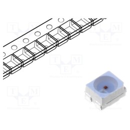 10 pcs : OSYYR4S2C1A - LED, SMD, 3528,PLCC4, yellow, 220÷350mcd, 3.5x2.8x1.9mm, 120°, 20mA