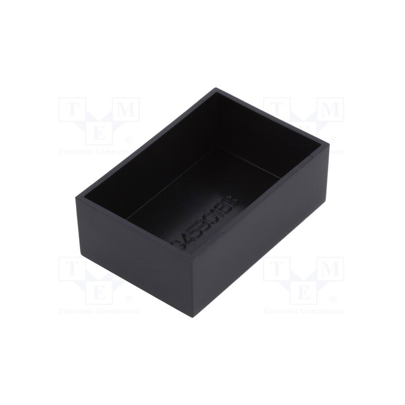 10 pcs : G453016B STYLE B - Enclosure: designed for potting, X: 30.5mm, Y: 45.5mm, Z: 16mm, ABS