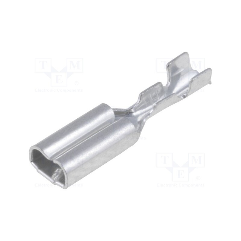 50 pcs : 3760A.67 - Terminal: flat, 2.8mm, 0.5mm, female, 0.14÷0.3mm2, crimped, tinned