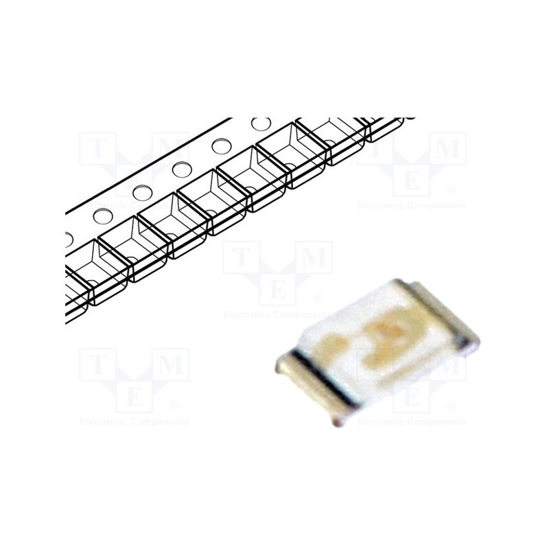 20 pcs : LTST-C193TBKT-5A - LED, SMD, 0603, blue, 11.2÷45mcd, 1.6x0.8x0.35mm, 130°, 2.65÷3.05V