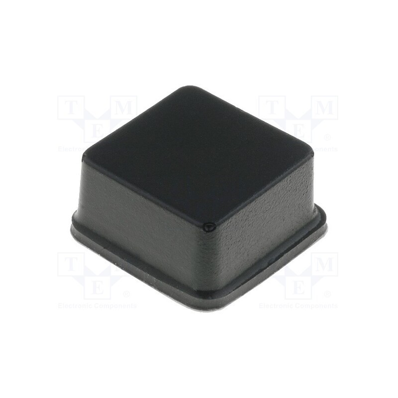 10 pcs : RBS-4BK - Self-adhesive foot, H: 9.7mm, Dim: 20x20mm