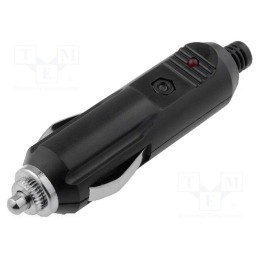 10 pcs : - Cigarette lighter plug, 5A, Sup.volt: 12÷24VDC