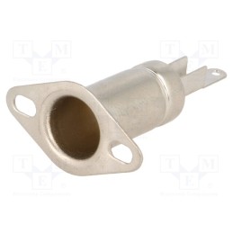 10 pcs : - Socket, antenna, DIN,female, straight