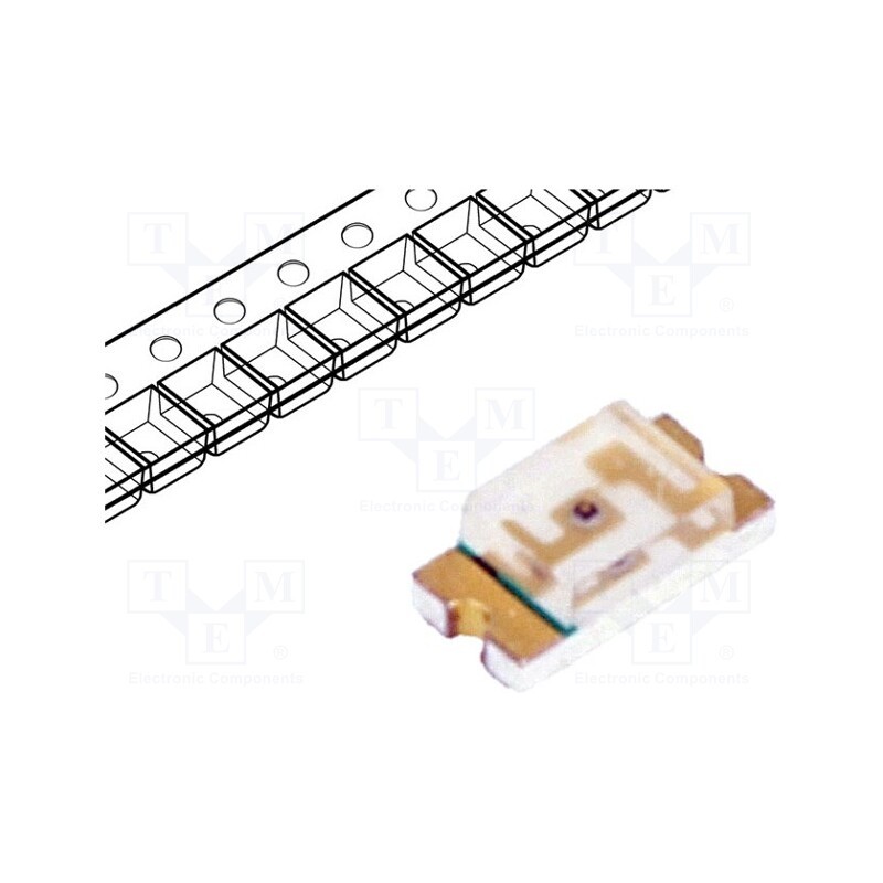 20 pcs : LTST-C150KFKT - LED, SMD, 1206, orange, 45÷90mcd, 3.2x1.6x1.1mm, 130°, 2÷2.4V, 20mA