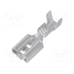 50 pcs : 3800.67 - Terminal: flat, 4.8mm, 0.5mm, female, 0.5÷1mm2, crimped, for cable