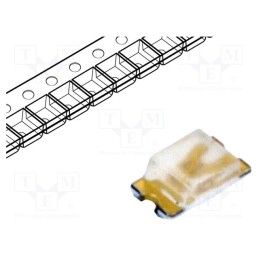 20 pcs : LTST-C191TBKT-5A - LED, SMD, 0603, blue, 11.2÷15mcd, 1.6x0.8x0.55mm, 130°, 2.8÷3.05V