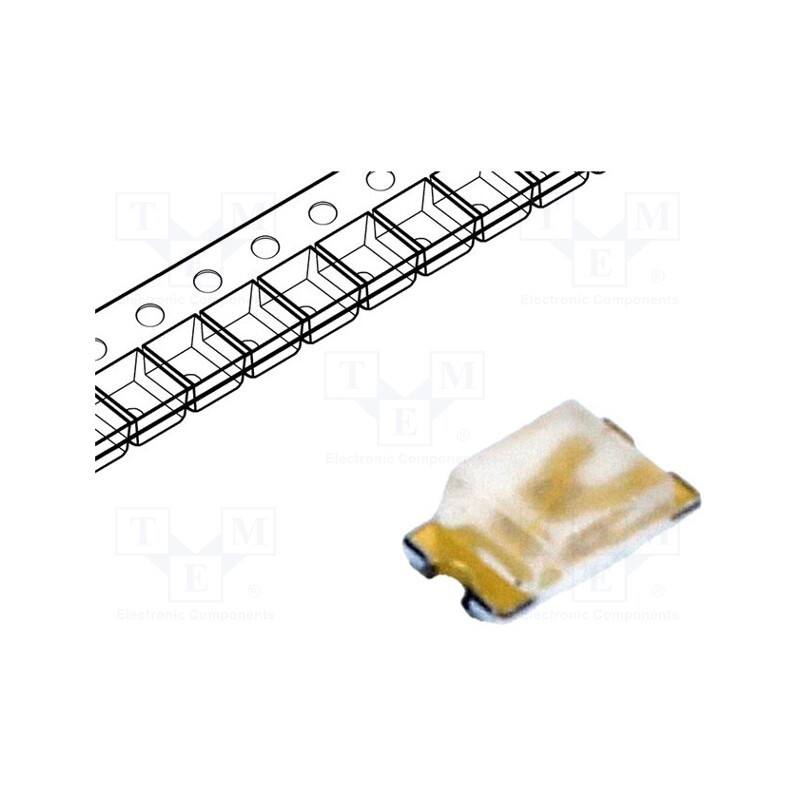 20 pcs : LTST-C191TBKT-5A - LED, SMD, 0603, blue, 11.2÷15mcd, 1.6x0.8x0.55mm, 130°, 2.8÷3.05V