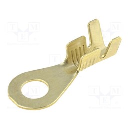 50 pcs : 3804/M.05.00.9 - Tip: ring, M4, 1÷2.5mm2, crimped, for cable, straight, none, brass