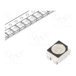 20 pcs : RF-P2RA30BS-B51(WE) - LED, SMD, 3528,PLCC4, yellow/yellow green, 3.5x2.8x1.9mm, 120°