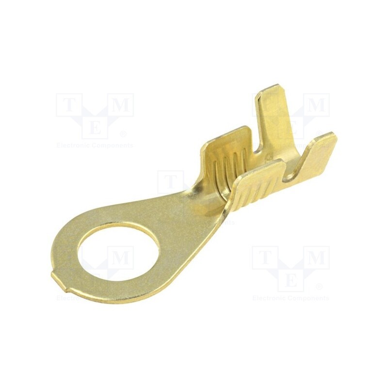 50 pcs : 3805/M.05.00.9 - Tip: ring, M5, 1÷2.5mm2, crimped, for cable, straight, none, brass