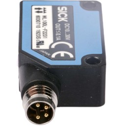 1 pcs - Sick Background Suppression Photoelectric Sensor, Block Sensor, 30 mm - 300 mm Detection Range