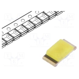20 pcs : LTW-C193US5 - LED, SMD, 0603, white cold, 35.5÷90mcd, 130°, 5mA, 2.7÷3.15V, 70mW