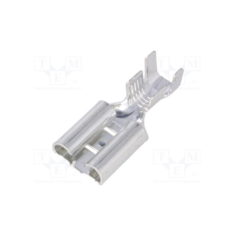 50 pcs : 3835T.67 - Terminal: flat, 9.5mm, 1.2mm, female, 4÷6mm2, crimped, for cable