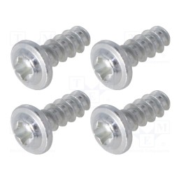 10 set : 96600010 - Set of screws, 4pcs.