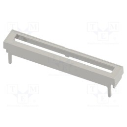 10 pcs : P05050209T.BL - Terminals cover, grey