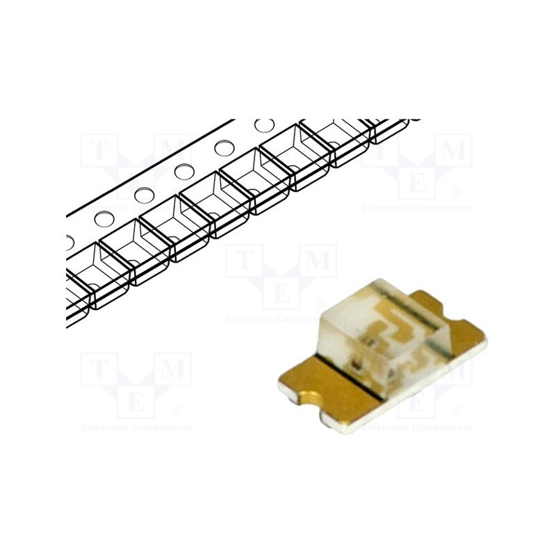 20 pcs : LTST-C230KFKT - LED, SMD, 1206, orange, 45÷90mcd, 3.2x1.6x1.1mm, 130°, 2÷2.4V, 20mA