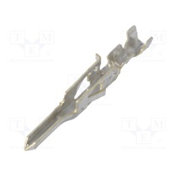 50 pcs : 39000049 - Contact, male, brass, tinned, 28AWG÷22AWG, Mini-Fit Jr, bulk, 9A