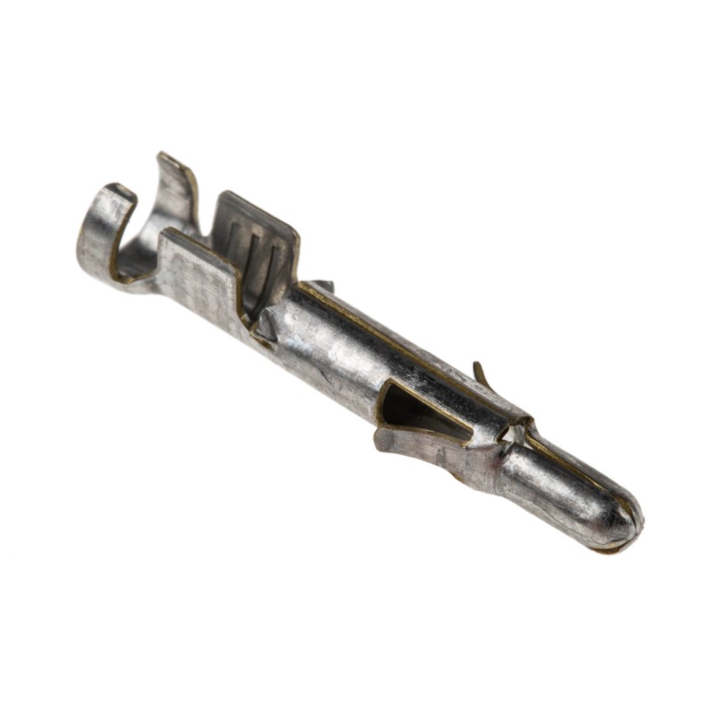 1000 pcs - TE Connectivity Universal MATE-N-LOK Series Male Crimp Terminal, 20AWG Min, 14AWG Max