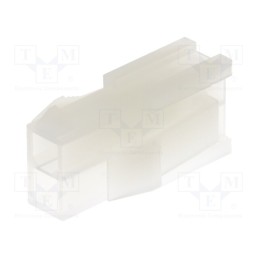 50 pcs : 39012021 - Plug, wire-wire, male, Mini-Fit Jr, 4.2mm, PIN: 2, w/o contacts