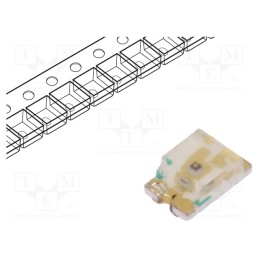 20 pcs : LTST-C171KFKT - LED, SMD, 0805, orange, 45÷90mcd, 2x1.25x0.8mm, 130°, 2÷2.4V, 20mA