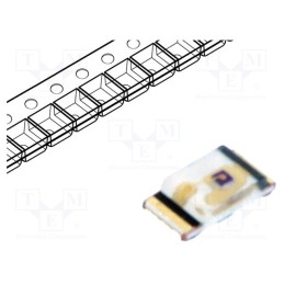 20 pcs : LTST-C193KSKT-5A - LED, SMD, 0603, yellow, 7.1÷45mcd, 1.6x0.8x0.35mm, 130°, 1.7÷2.3V