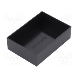 10 pcs : G705020B STYLE A - Enclosure: designed for potting, X: 50.5mm, Y: 70.5mm, Z: 20mm, ABS