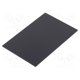 10 pcs : G906020L - Cover, X: 60mm, Y: 90mm, G906020B, -20÷60°C, Cover mat: ABS, UL94HB