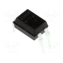 10 pcs : LTV-817-A - Optocoupler, THT, Ch: 1, OUT: transistor, Uinsul: 5kV, Uce: 35V, DIP4