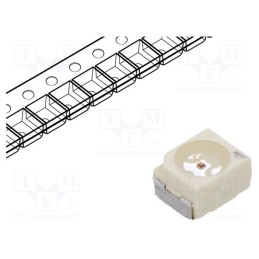 20 pcs : LO T676-S1T1-24 - LED, SMD, 3030,PLCC2, orange, 180÷355mcd, 3x3x2.1mm, 120°, 20mA